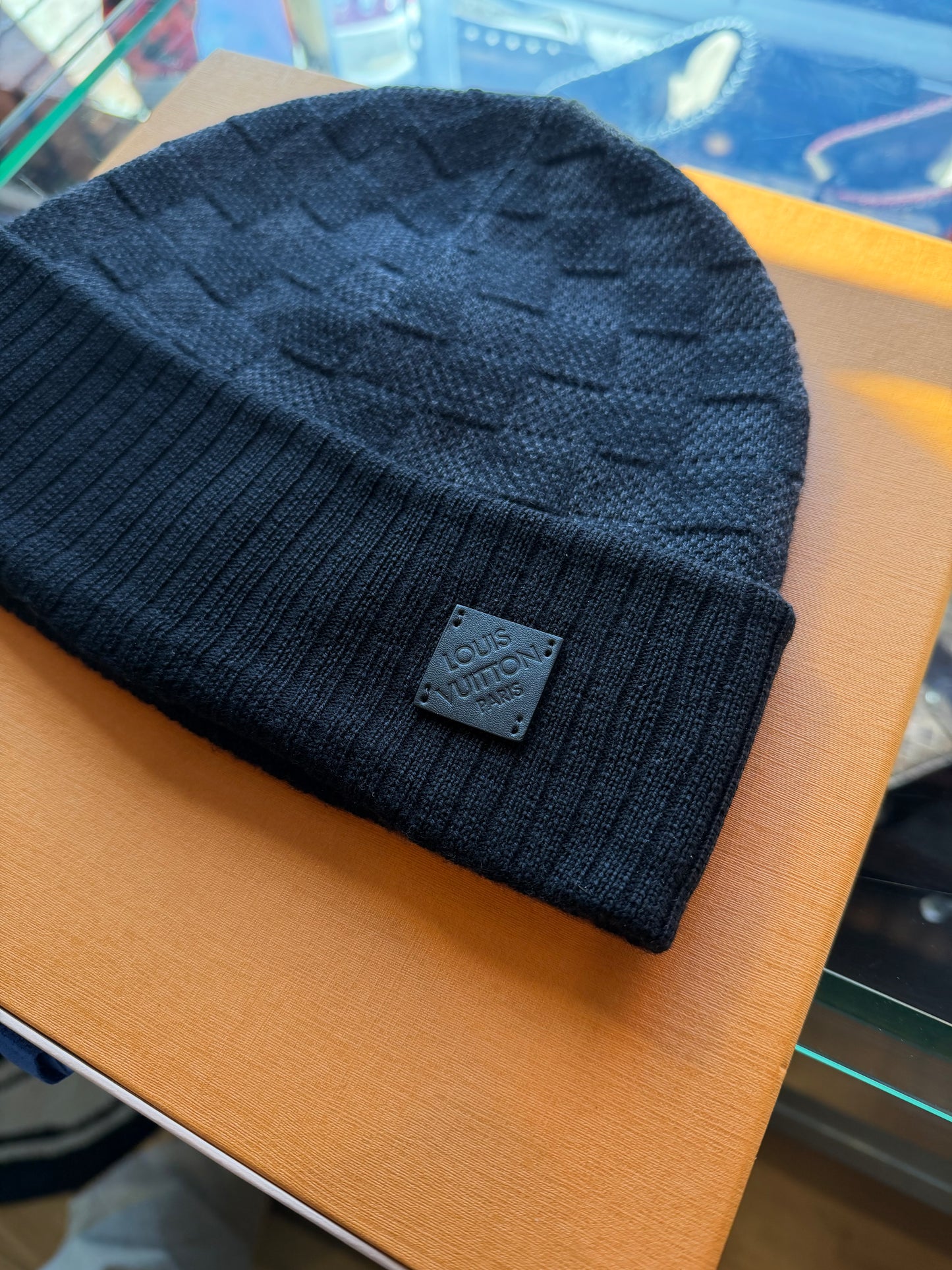 Louis Vuitton Néo Petit Damier Beanie ‘anthracite grey’