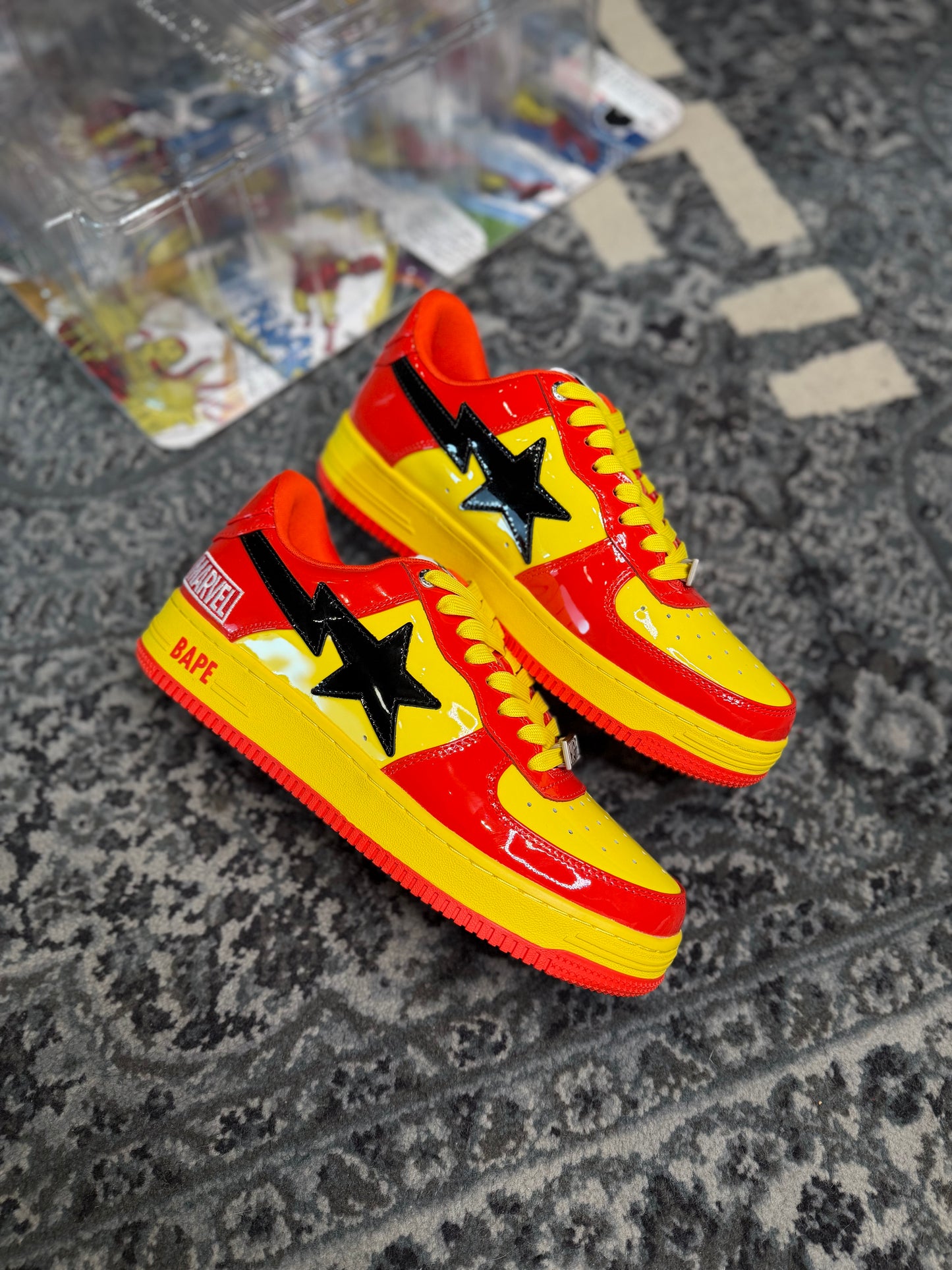 Bapesta x Marvel ‘Iron Man’ Size 9.5 DS OG