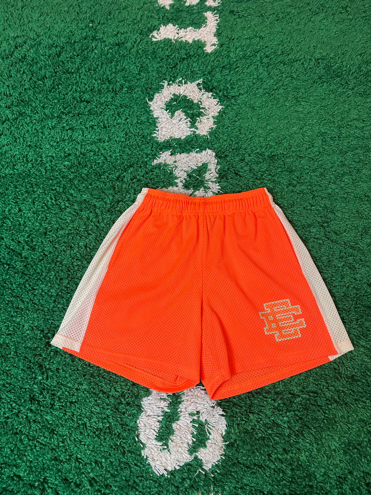 Eric Emmanuel Shorts Orange Size Small