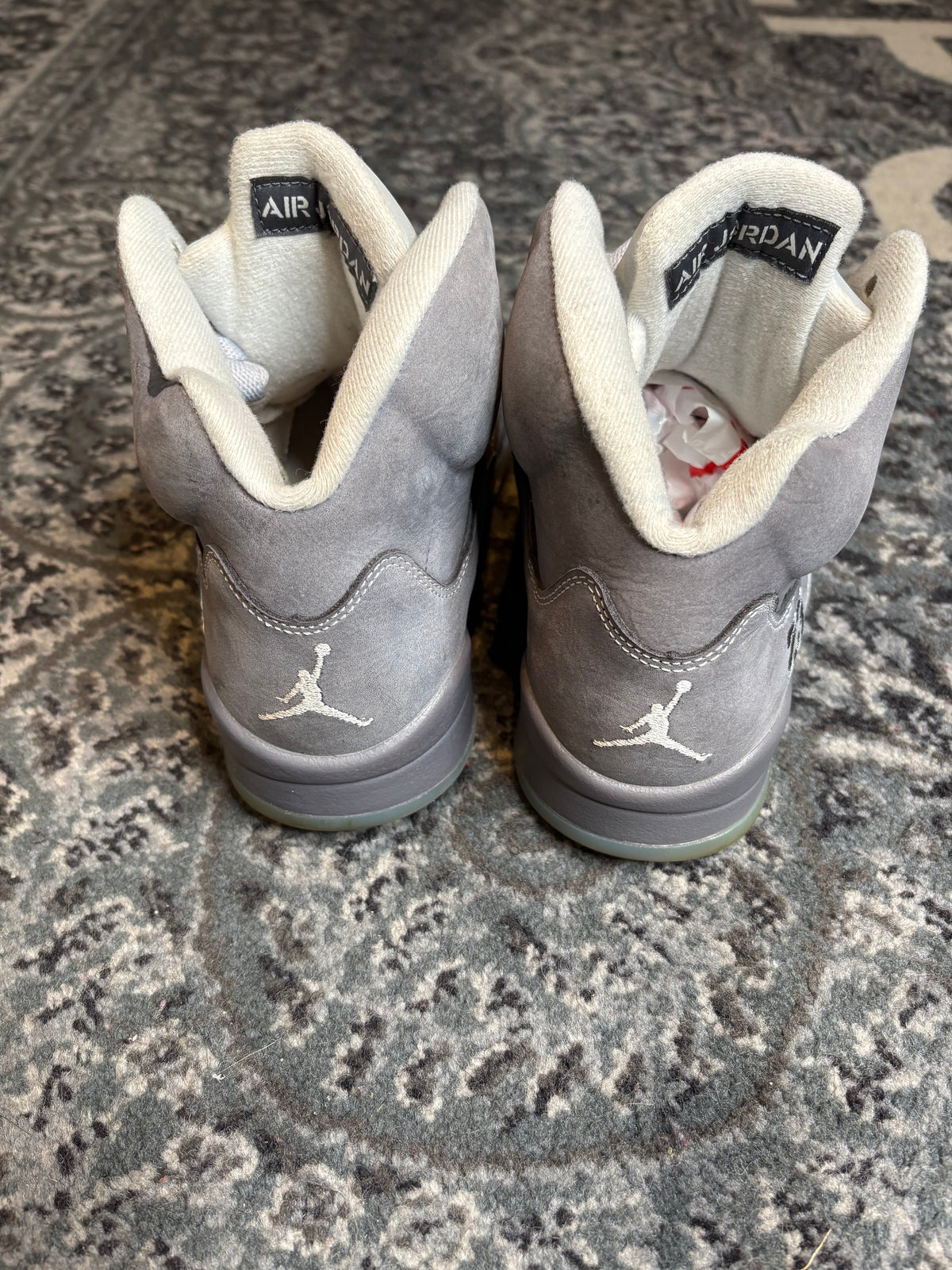 Jordan 5 Retro “Wolf Grey” Po Nb Size 8.5