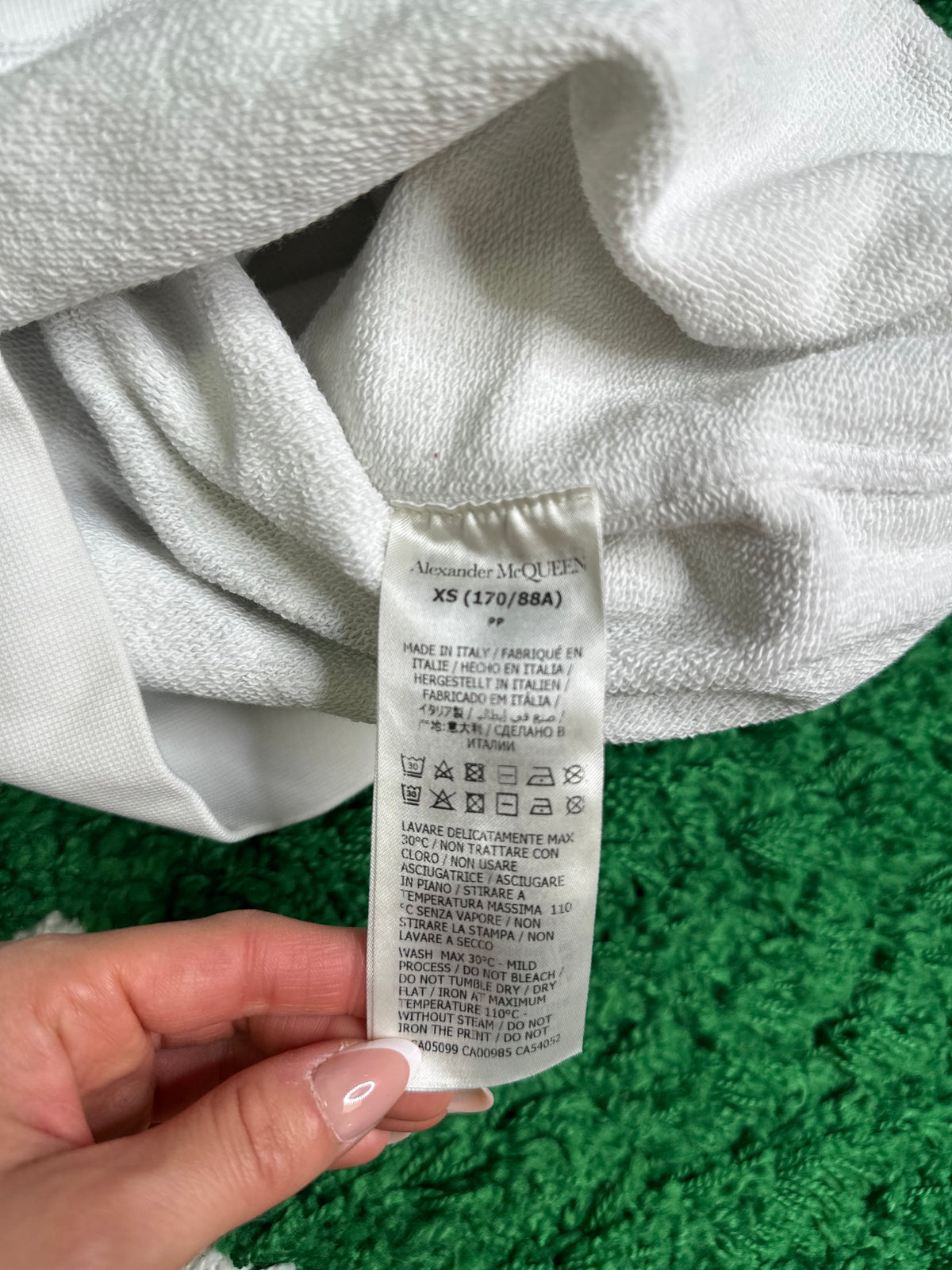 Alexander McQueen Crewneck White Size XS