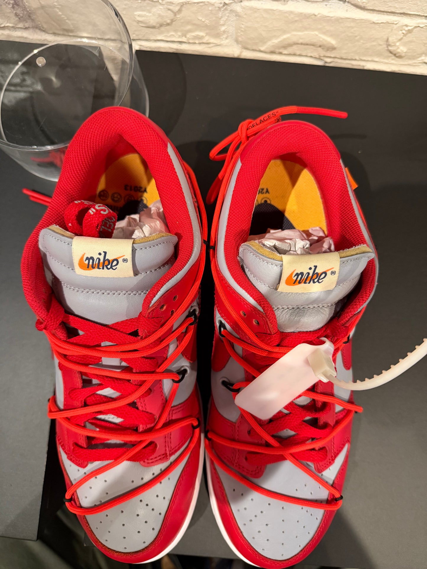 Dunk Low Off-White UNLV Clean NB Size 11