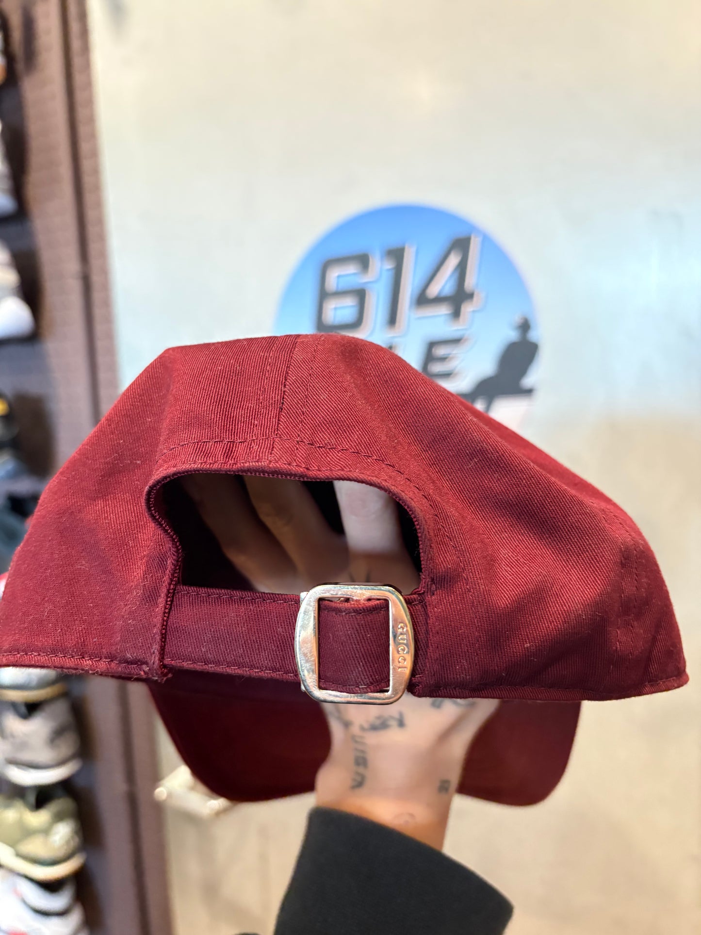 Gucci Logo Hat Red