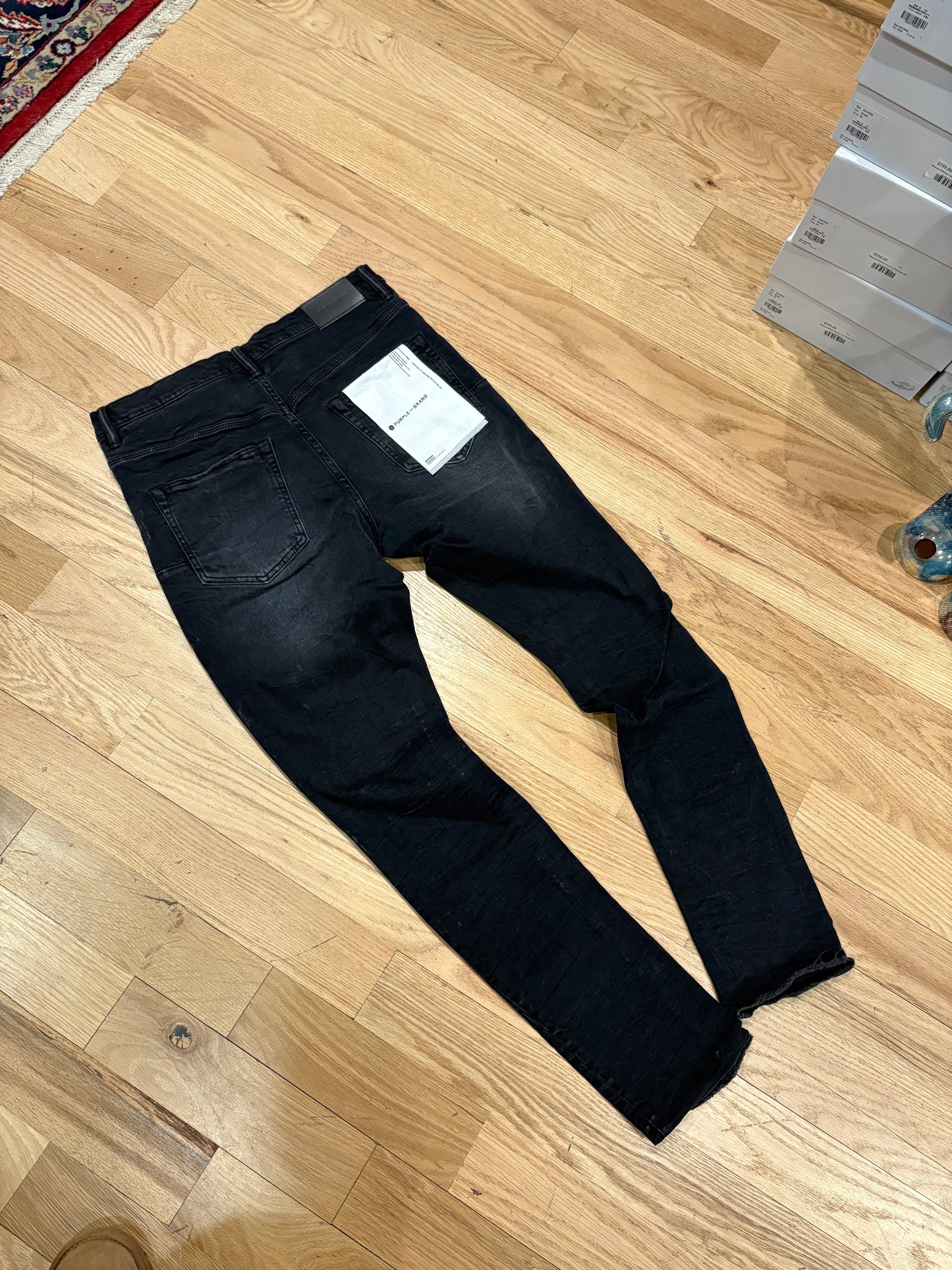 Purple Jeans “Black Washed Blowout” DS