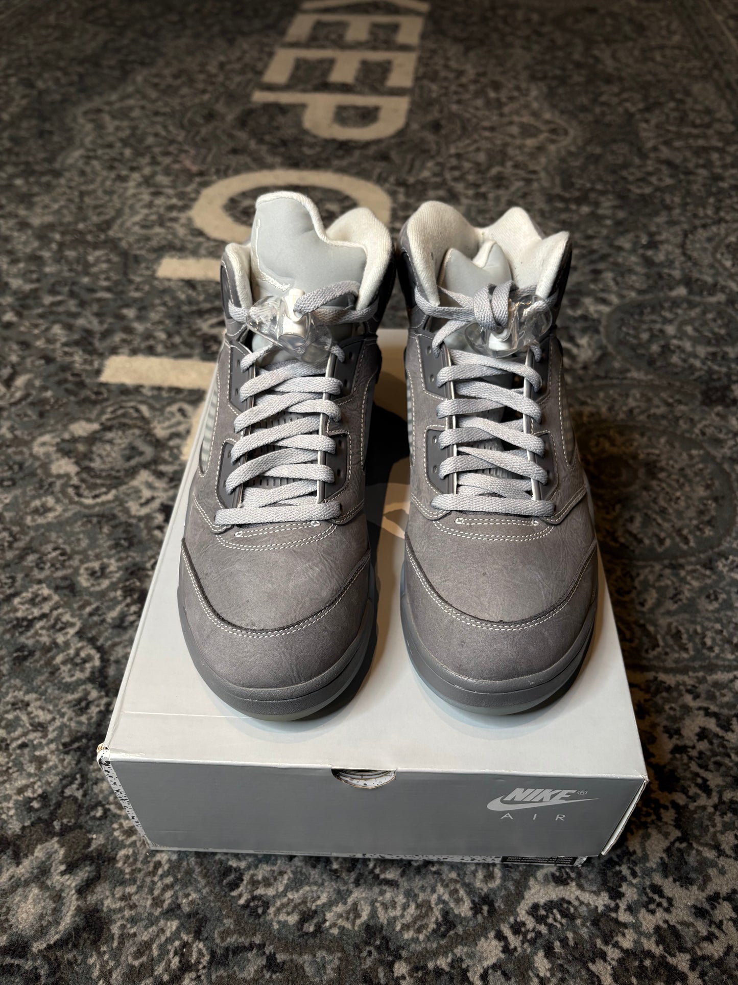 Jordan 5 Retro “Wolf Grey” CLEAN OG SIZE 9
