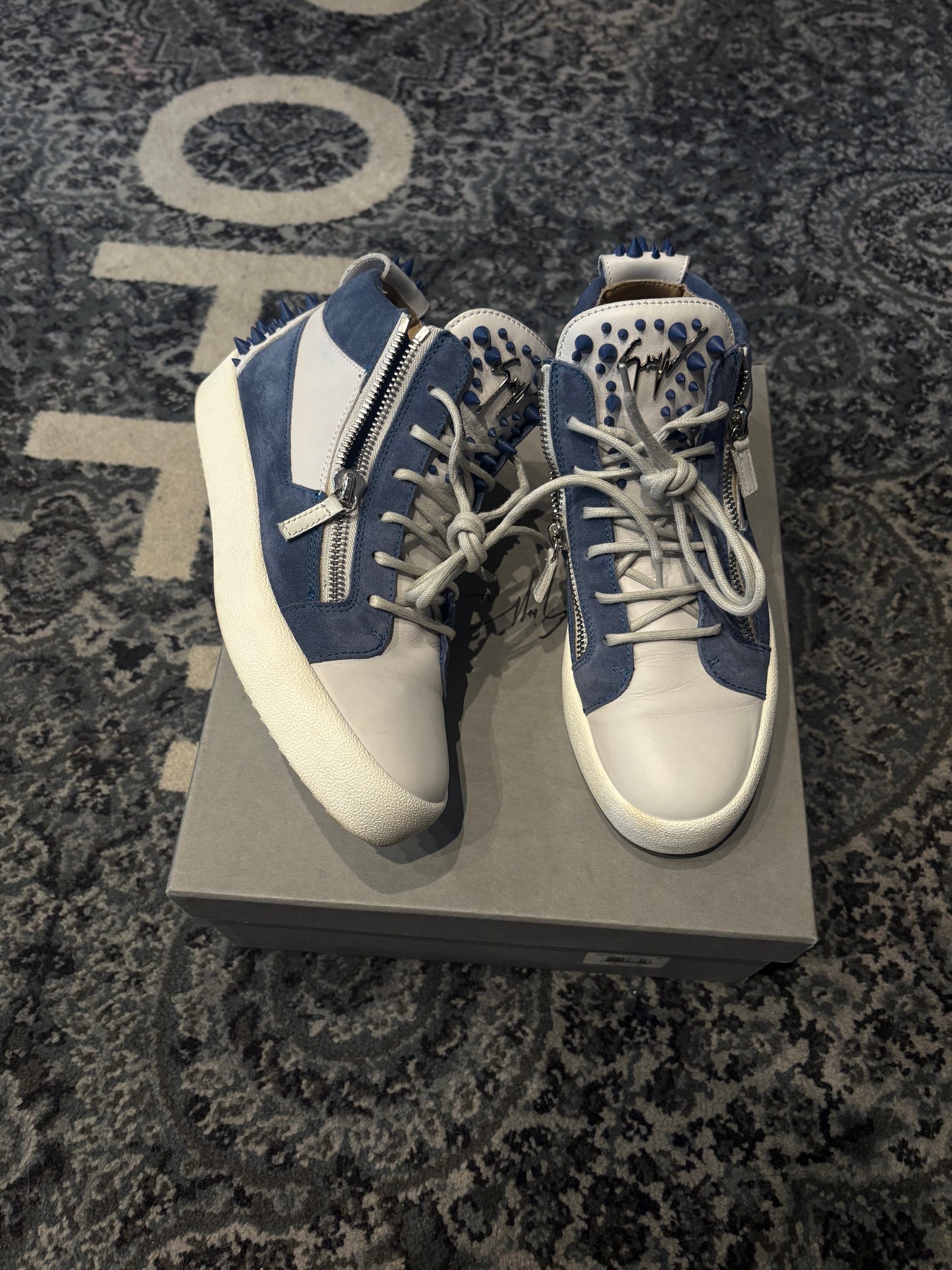 Guiseppe Zanotti London Spiked PO OG SIZE 10