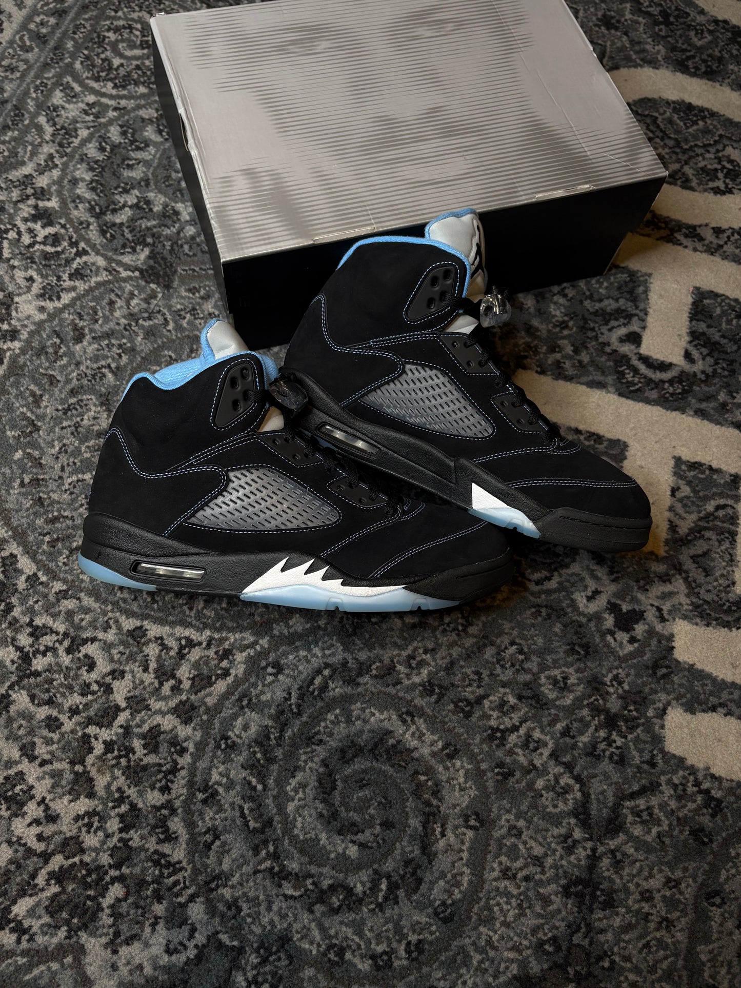 Jordan 5 Retro “Black Unc” Worn 1x Og Size 12