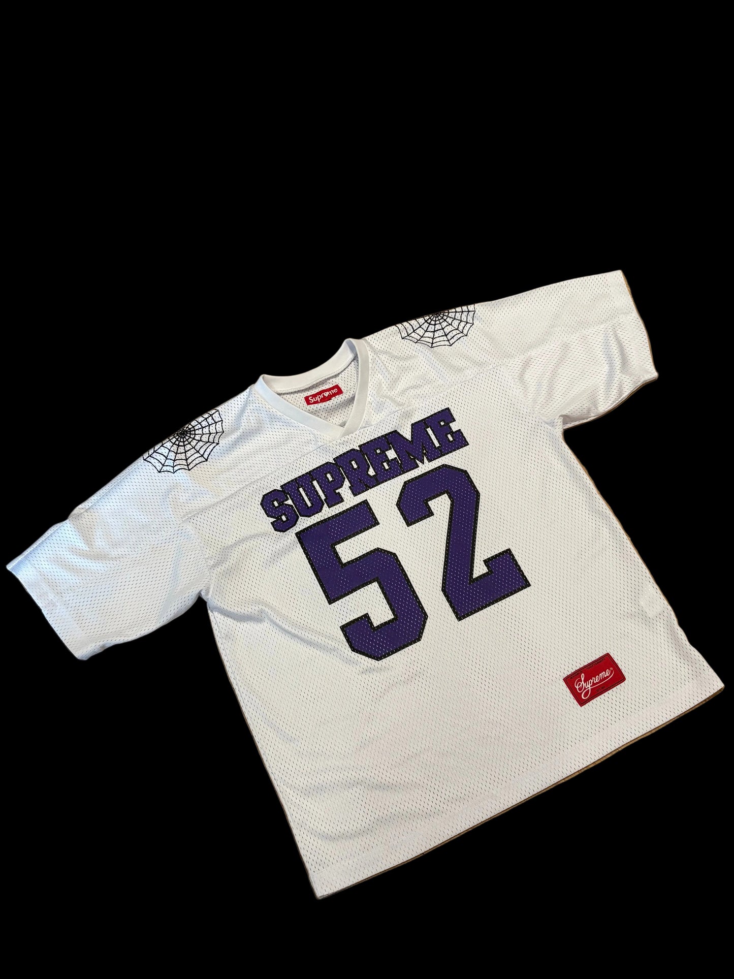 Supreme Spiderweb Football Jersey Size Small