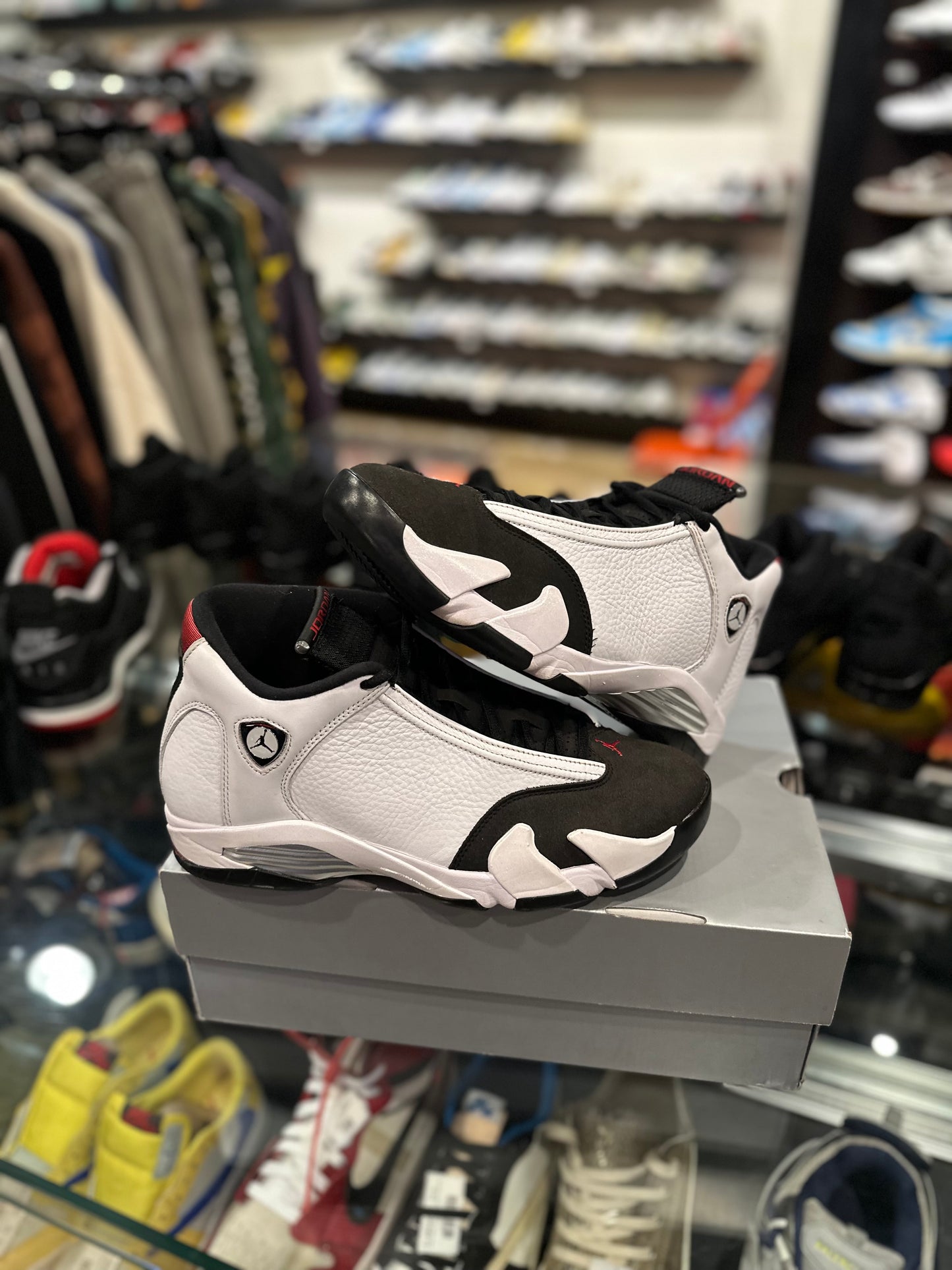 Jordan 14 Retro Black Toe Clean OG Size 10