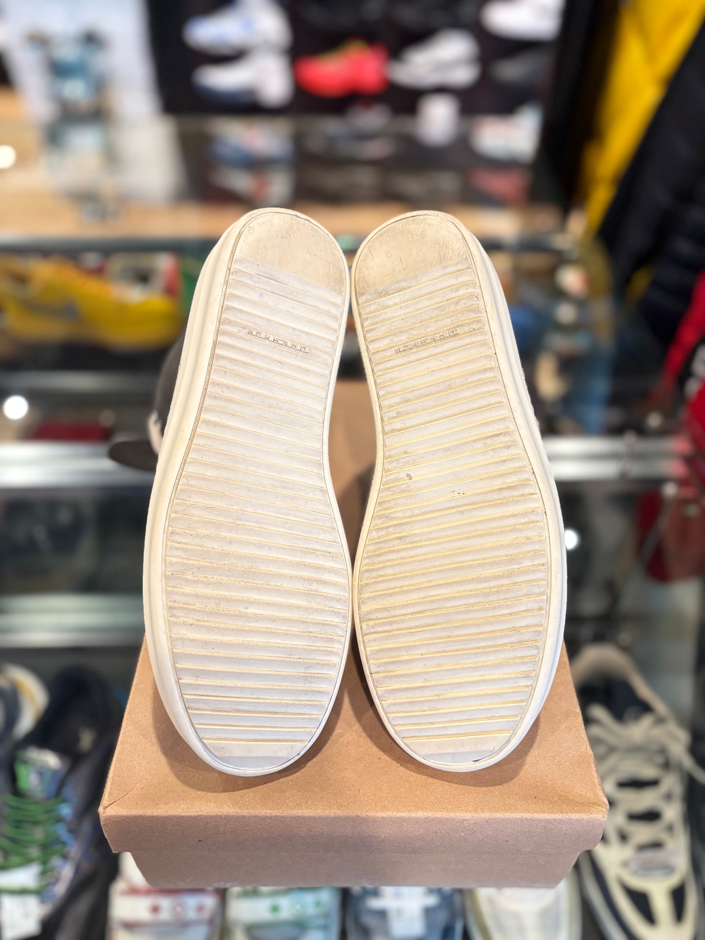 Rick Owens ‘Ramone’ canvas black