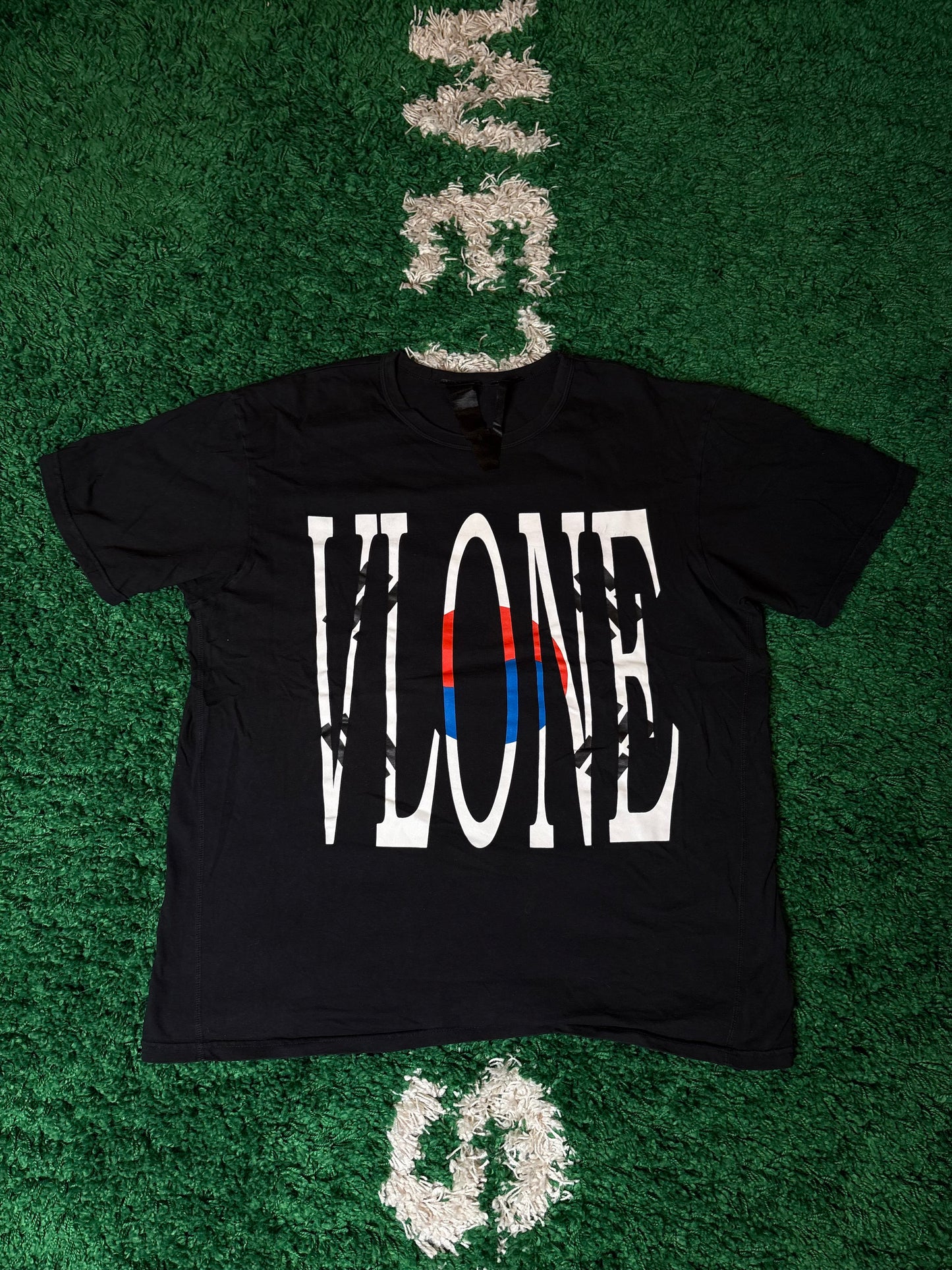 Vlone Korea Tee Black Size XL