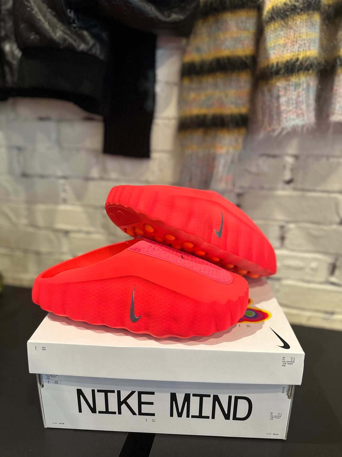 Nike Mind 001 Slide Solar Red DS OG Size 10