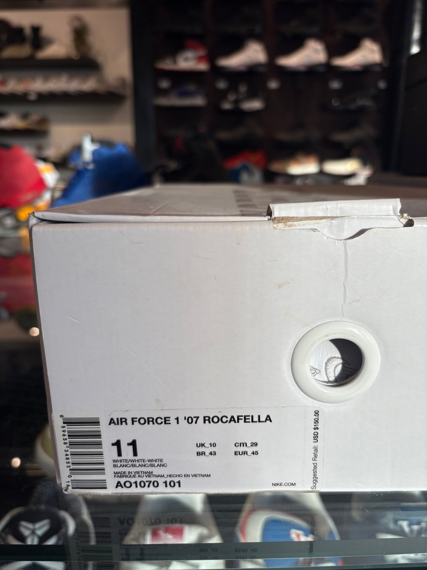 AF1 Roc-a-Fella Clean OG Size 11