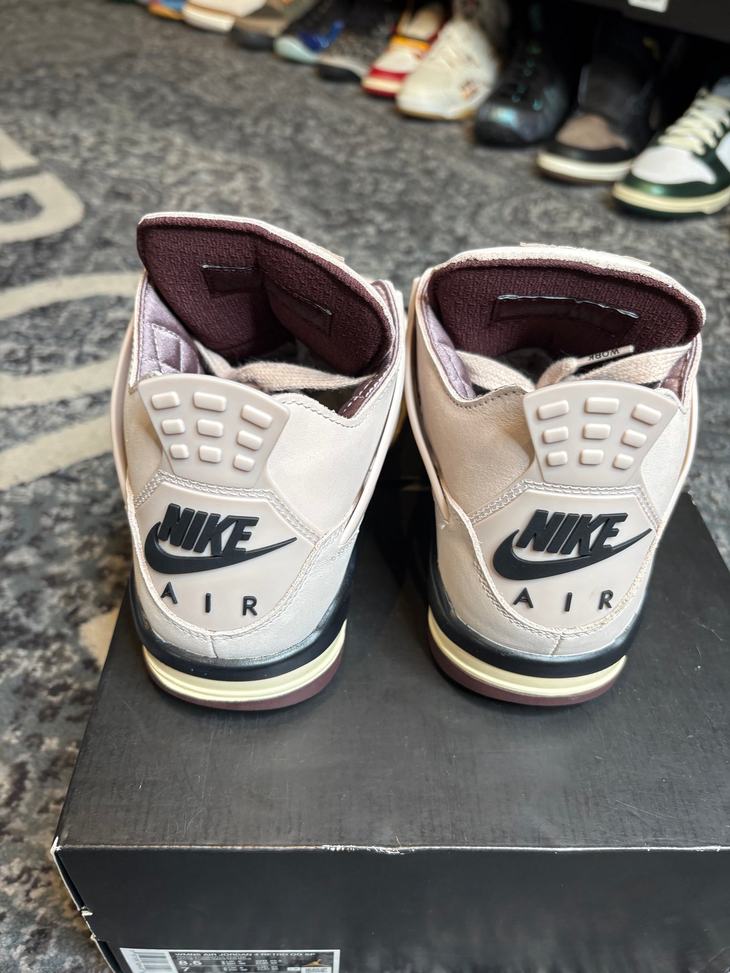 Jordan 4 Retro “A Ma Maniere While You Were Sleeping” Clean Og Size 7M/8.5W