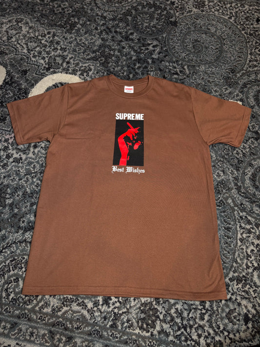 Supreme Wish Tee Brown DS
