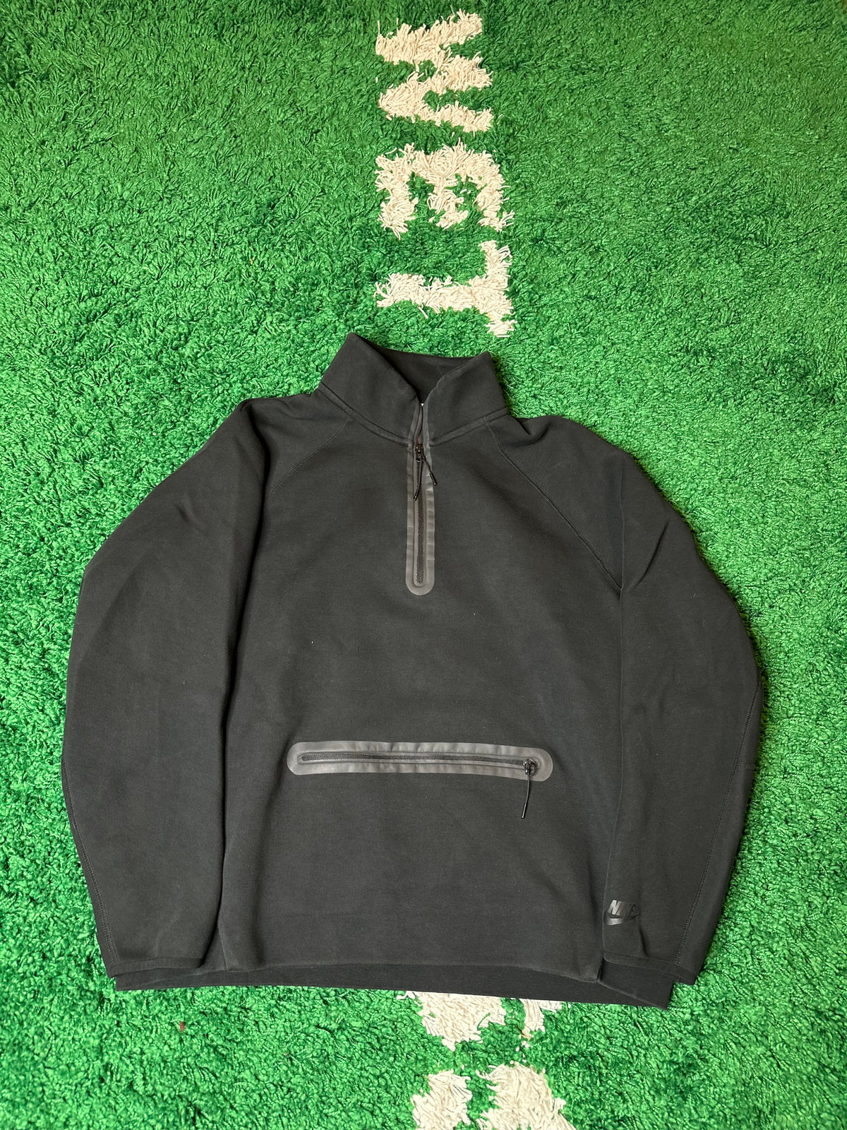 Nike Tech Quarter Zip Black Size XXL