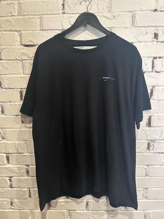 Off-White Oversized Diagonal Arrow T-Shirt PO Sz M