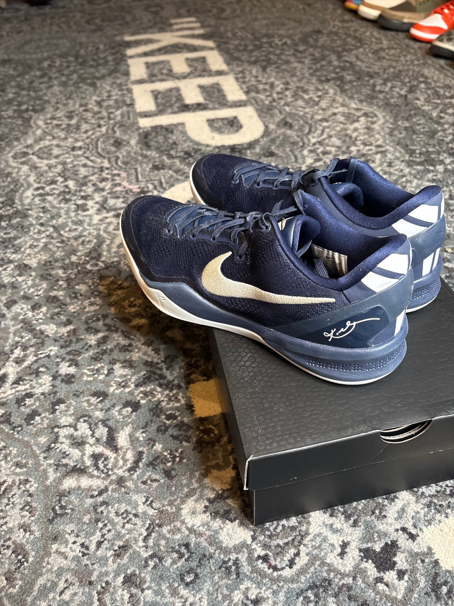 Kobe 8 Protro “College Navy” Clean Og Size 10