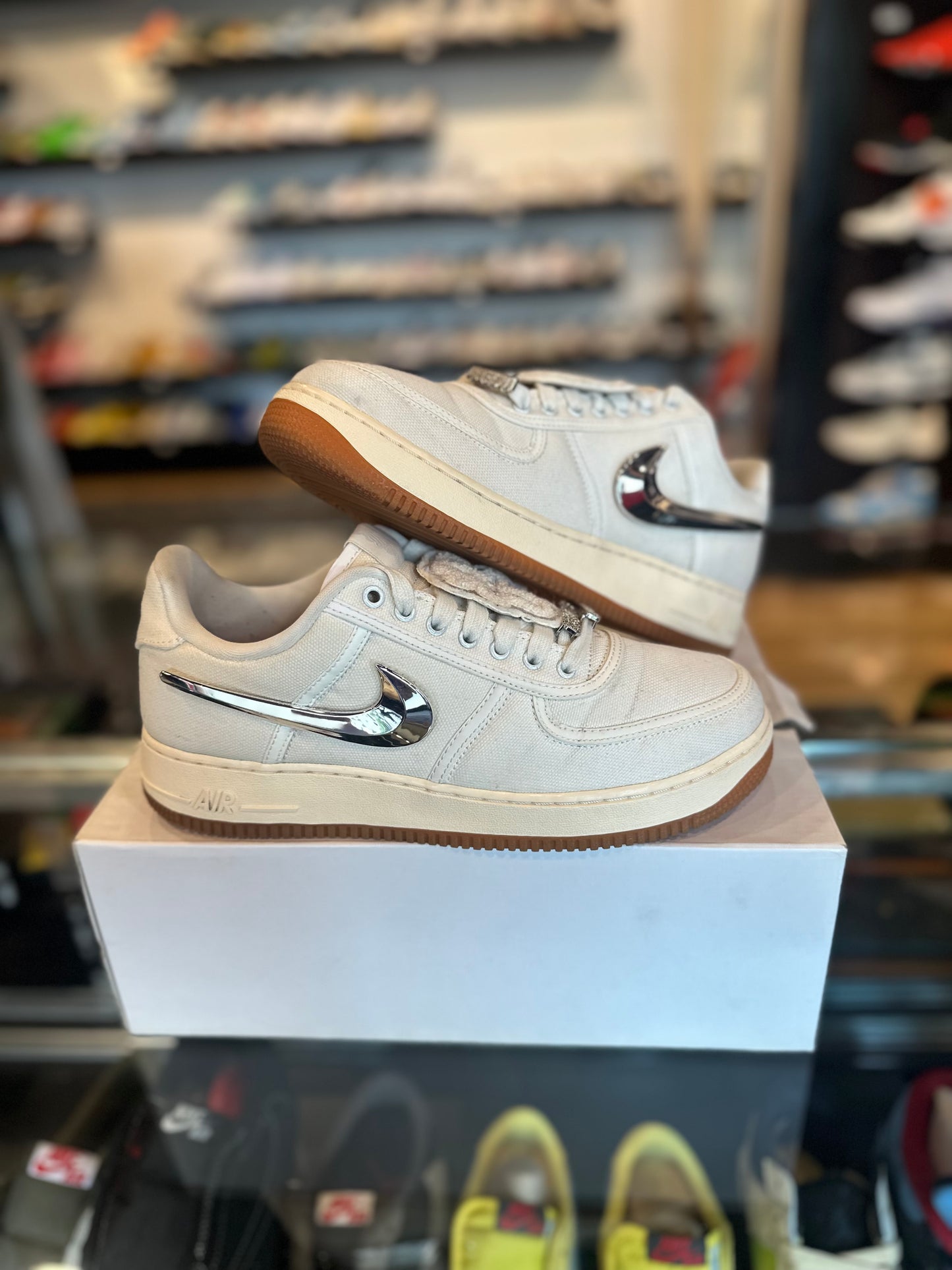 Air Force 1 Low Travis Scott Sail VNDS Size 9.5