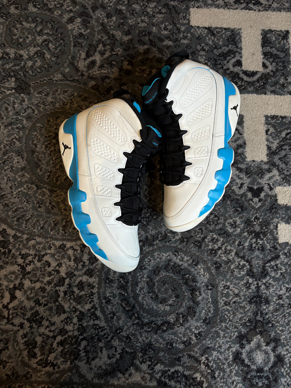Jordan 9 Retro “Powder Blue” Clean Nb Size 10