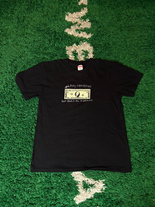 Supreme Money Tee Black Size Medium