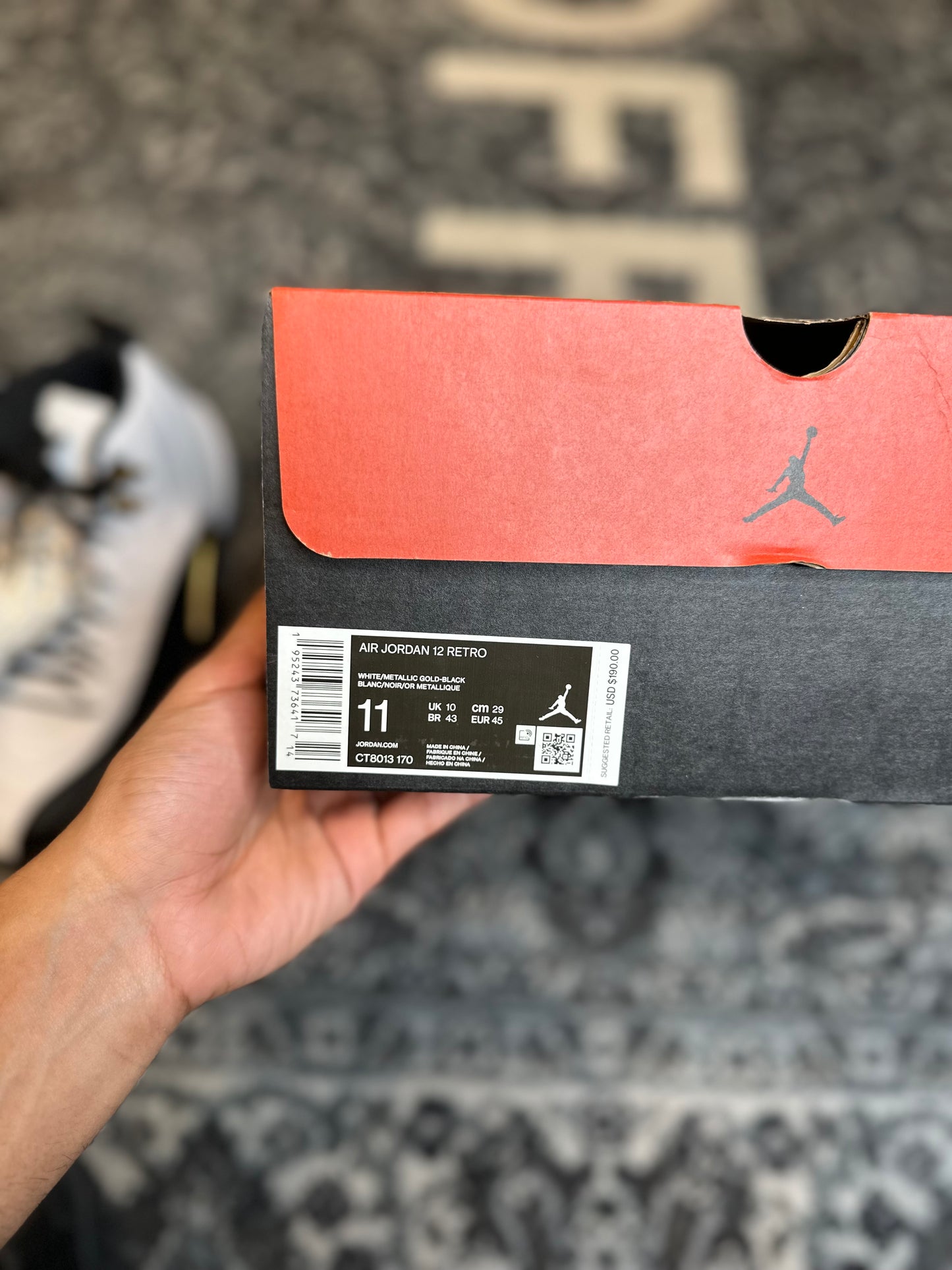 Jordan 12 Retro “Royalty Taxi” DS OG Size 11