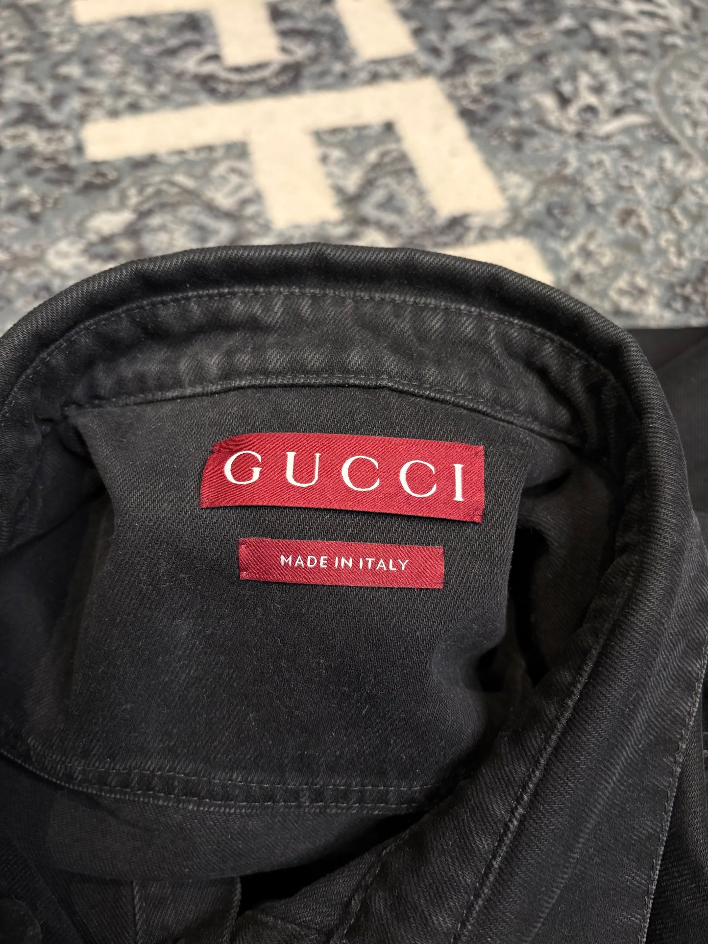 Gucci Denim Overshirt PO Size XXL