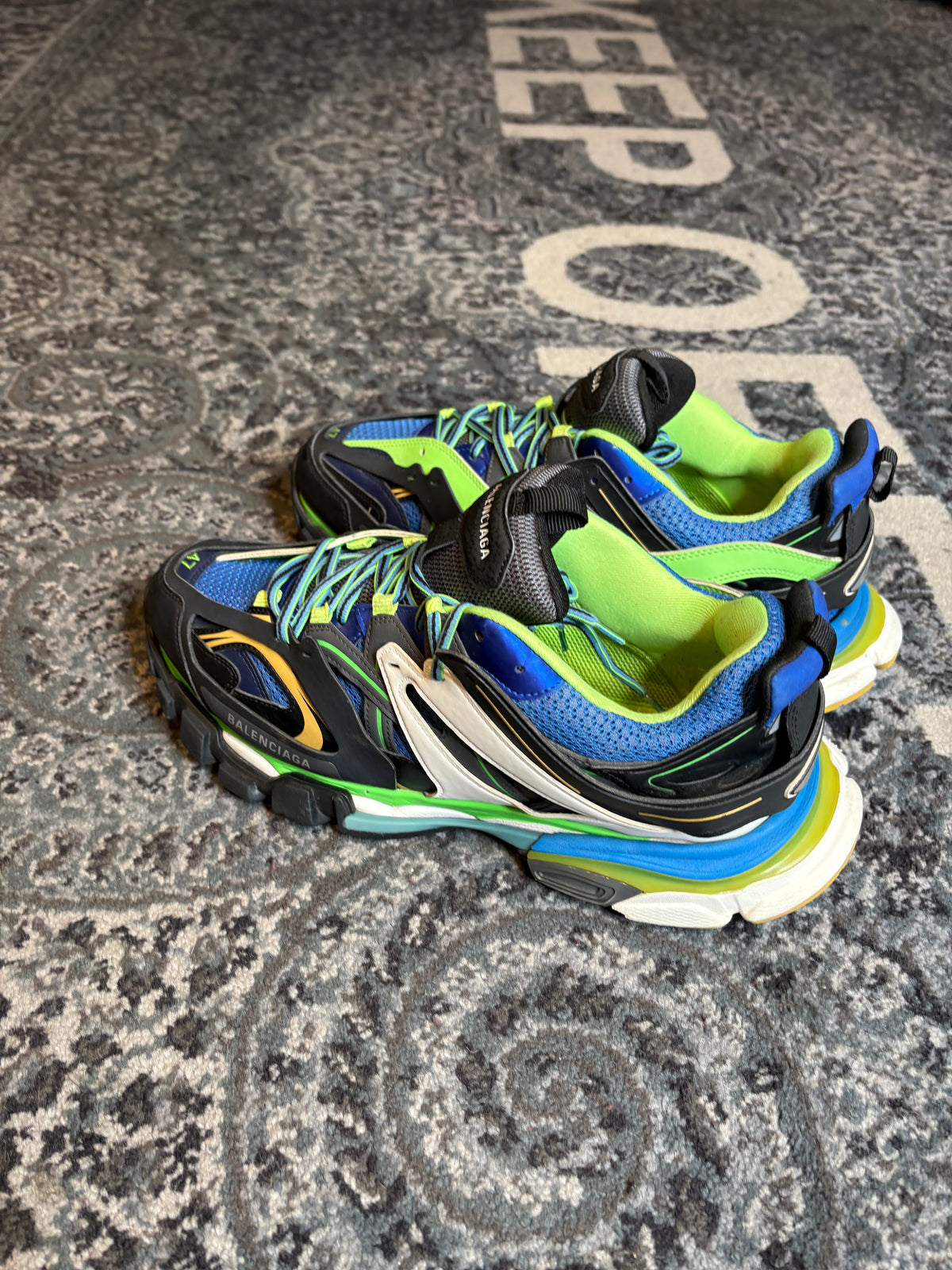 Balenciaga Track “Green White Blue” Clean Nb Size 14(47 EU)