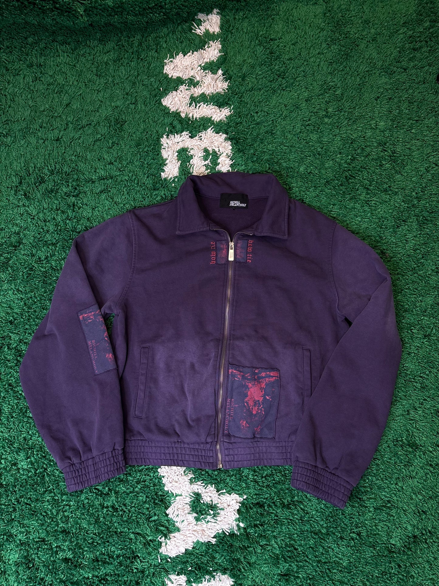 Rich Ill Melancholy Zip Purple Size Large