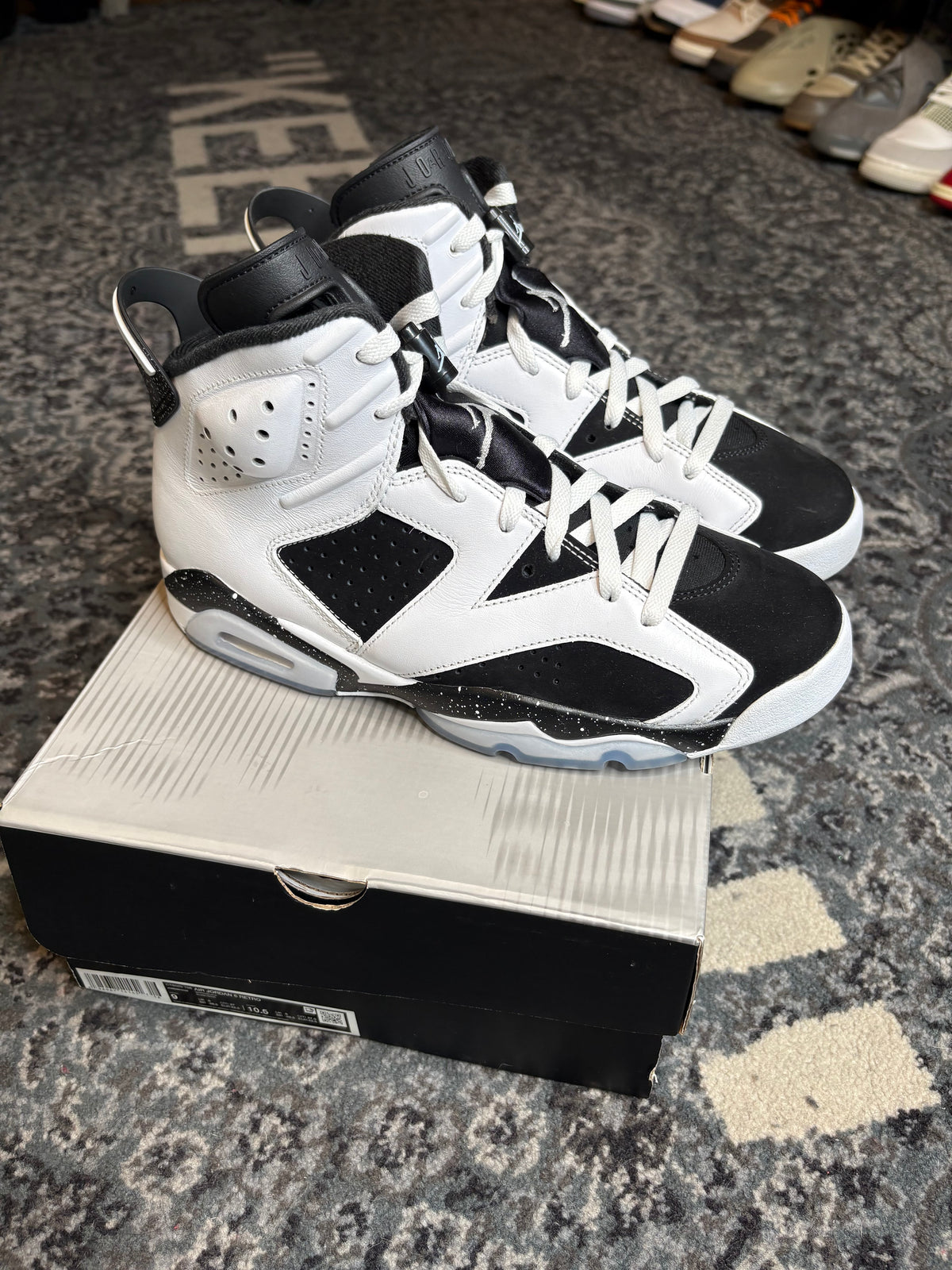 Jordan 6 Retro “Oreo” Clean Og Size 9