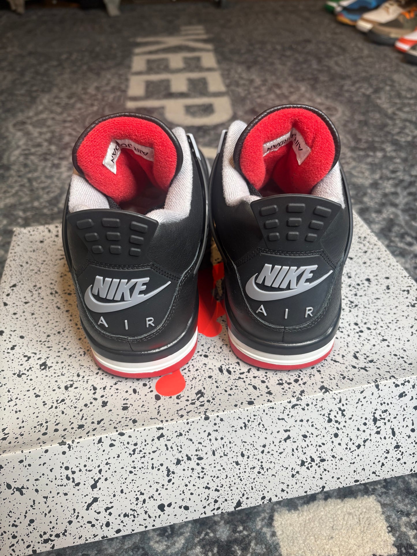 Jordan 4 Retro “Reimagined Bred” Clean Og Size 10.5