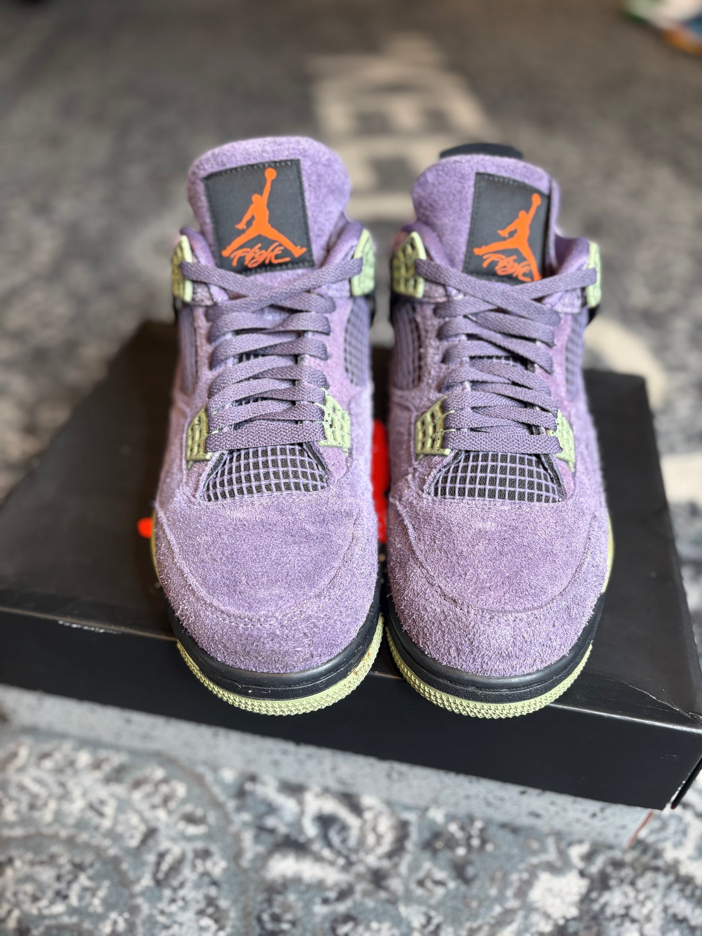 Jordan 4 Retro “Canyon Purple” Clean Og Size 10.5M/12W