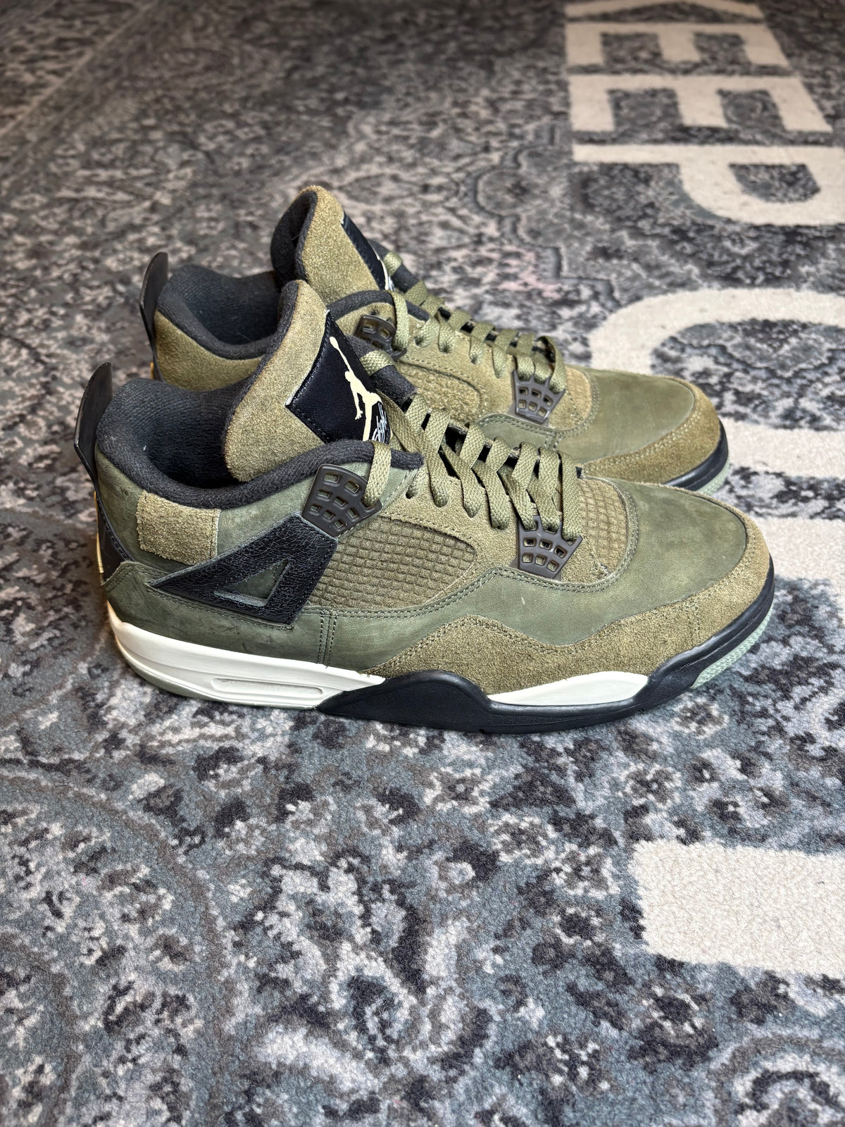 Jordan 4 Retro “Craft Olive” Clean Nb Size 11.5