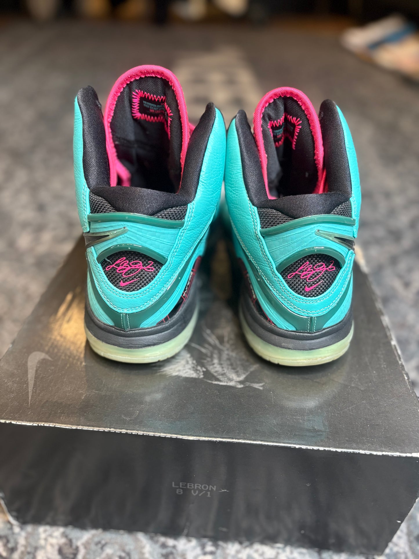 LeBron 8 “South Beach” Clean Og Size 11.5