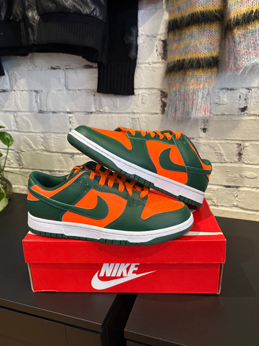 Dunk Low Miami Hurricanes DS OG Size 9