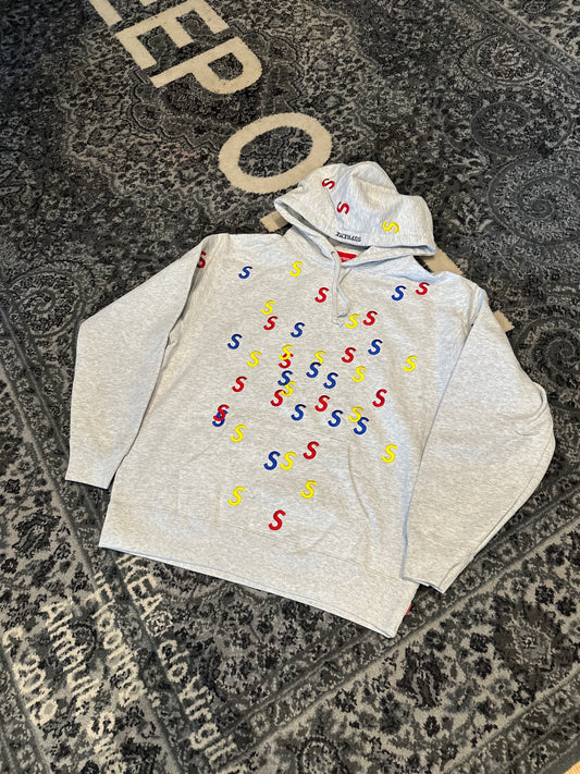 Supreme Embroidered S Logo Hoodie DS Size Medium