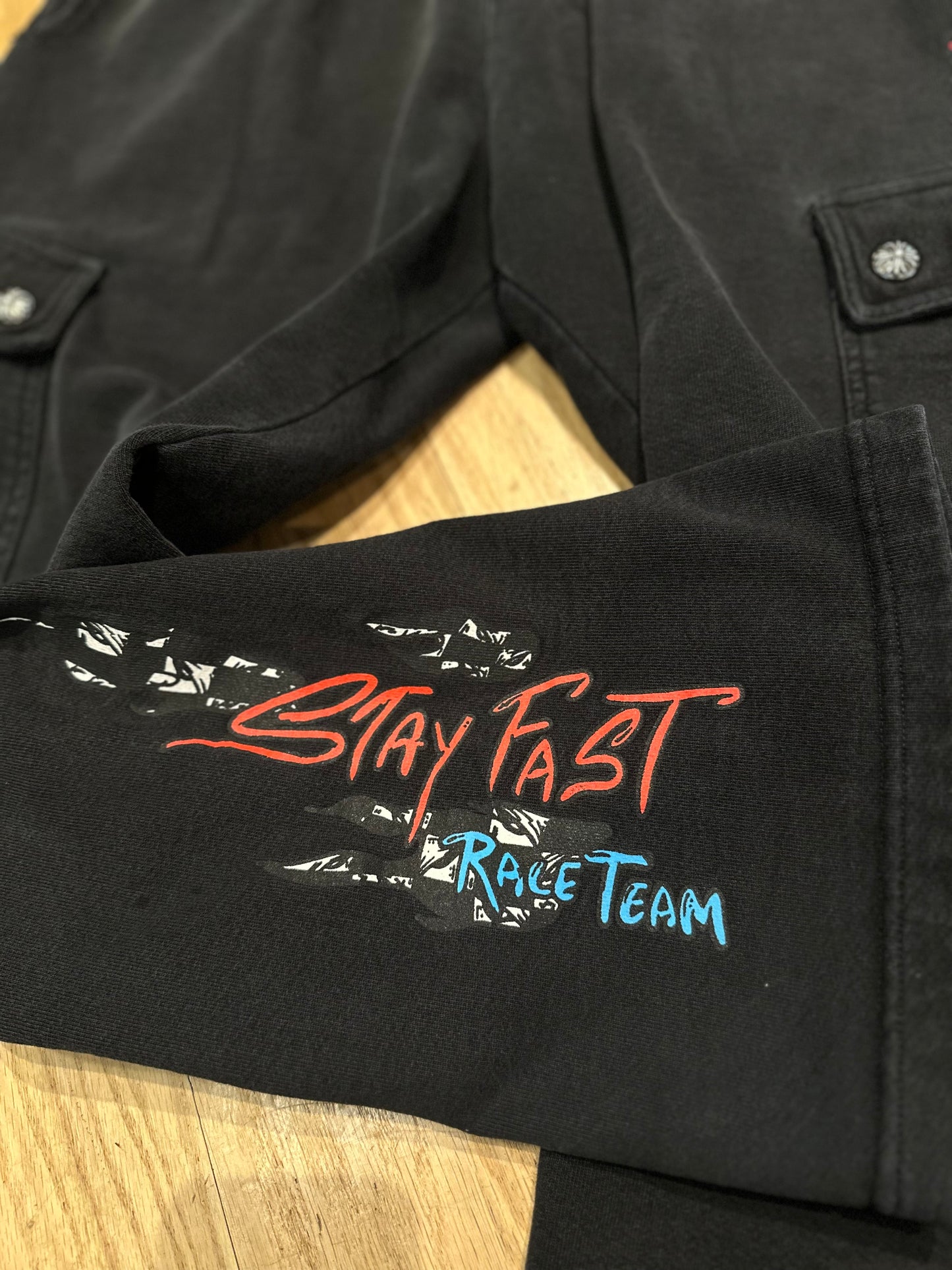 Chrome Hearts Matty Boy Wide Leg Sweatpants Size Large