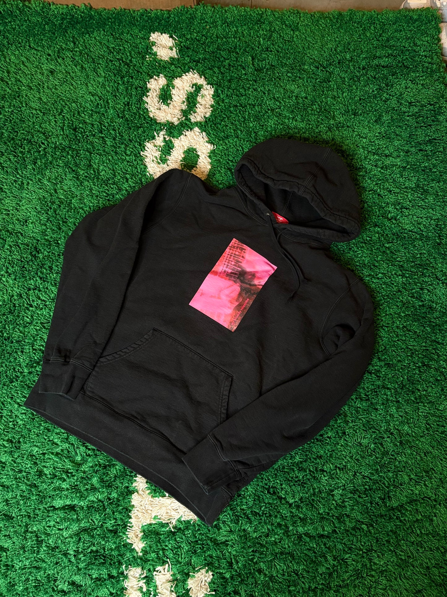 Supreme My Bloody Valentine Hoodie Black Size Large
