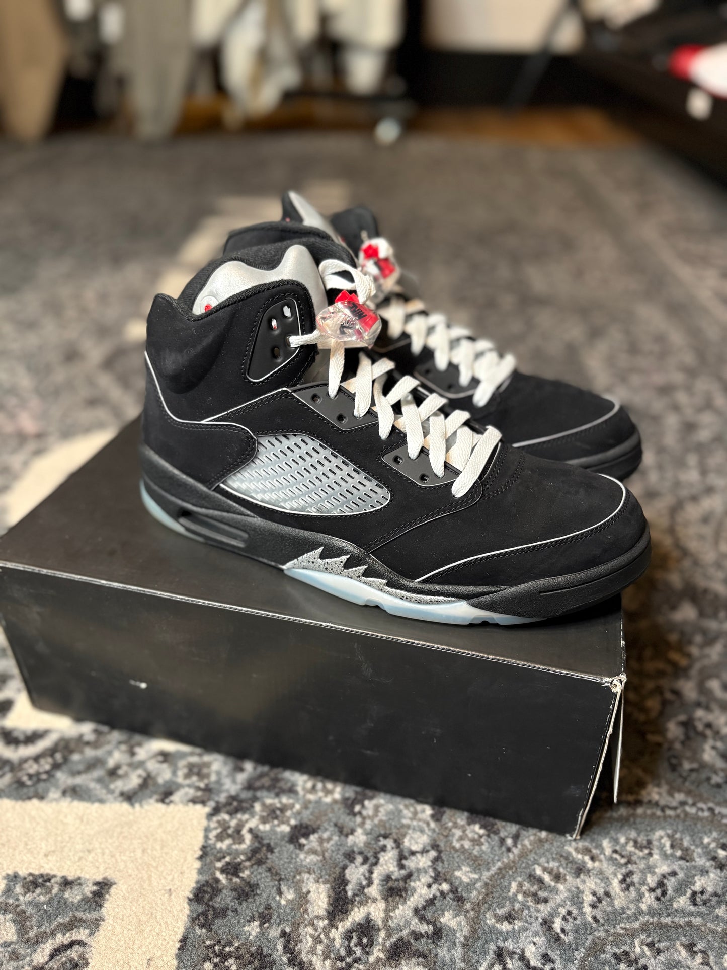Jordan 5 Retro “Black Metallic” CLEAN OG SIZE 12