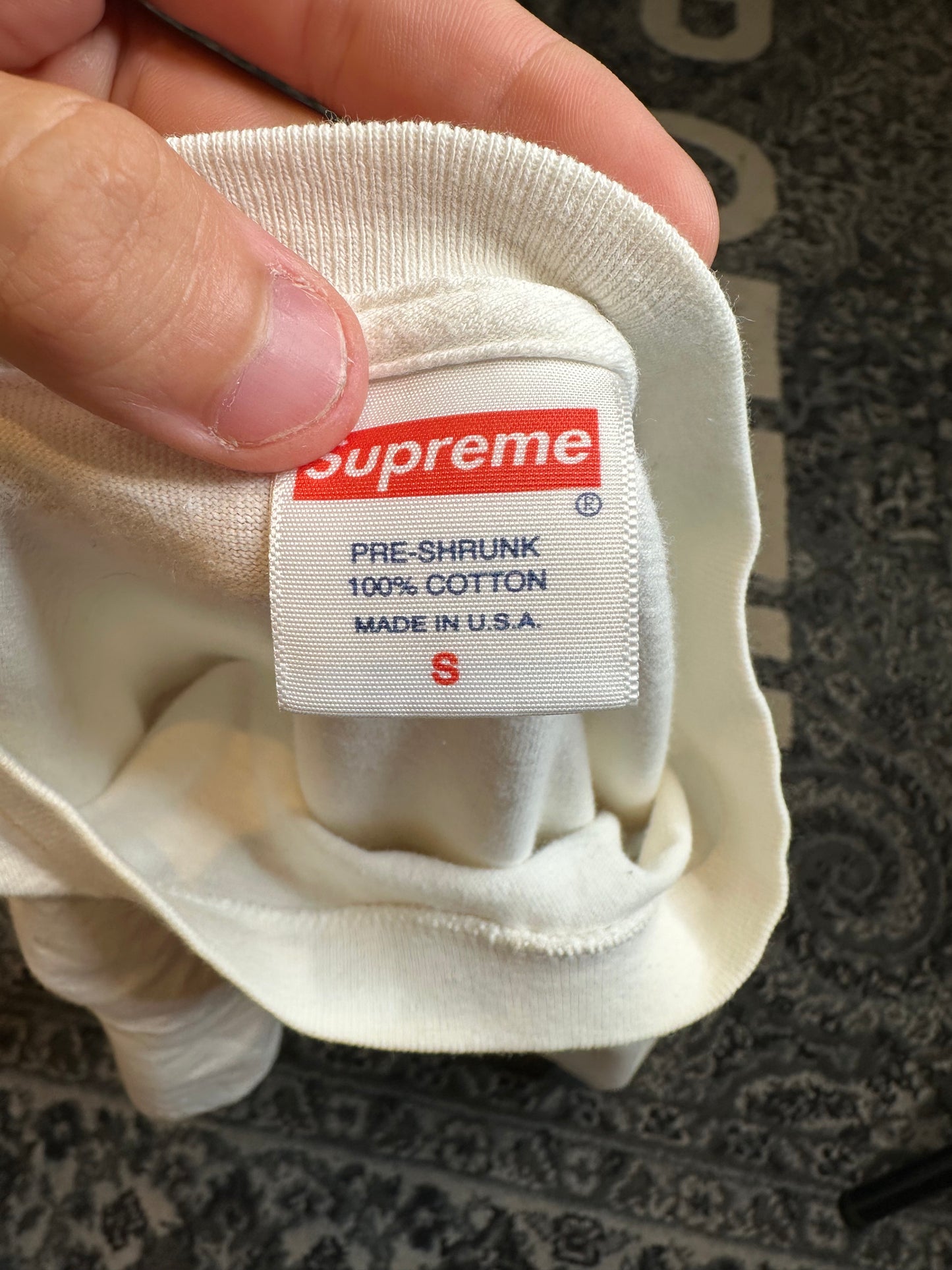 Supreme Mike Hill Brains Tee Size Small