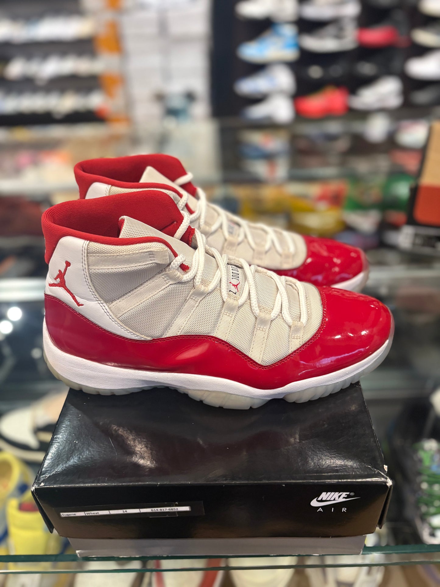 Jordan 11 ‘Cherry’ clean OG box size 14