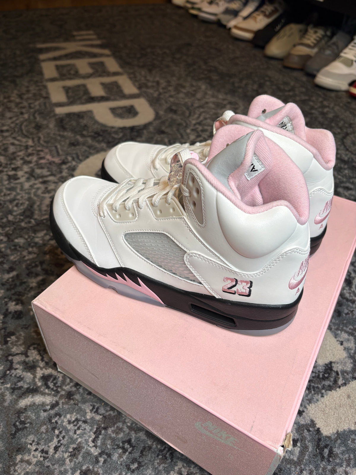 Jordan 5 Retro “Shy Pink” Clean Og Size 9.5