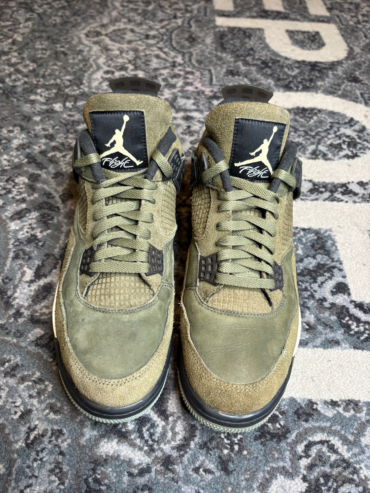 Jordan 4 Retro “Craft Olive” Clean Nb Size 11.5