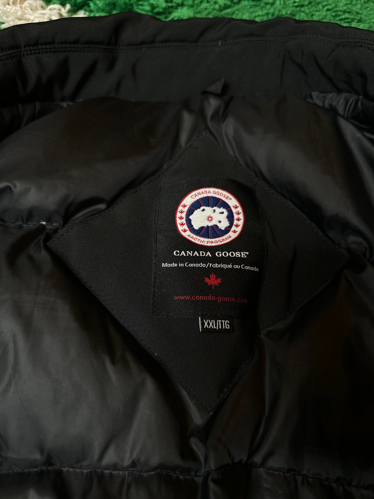 Canada Goode Puffer Black Size XXL