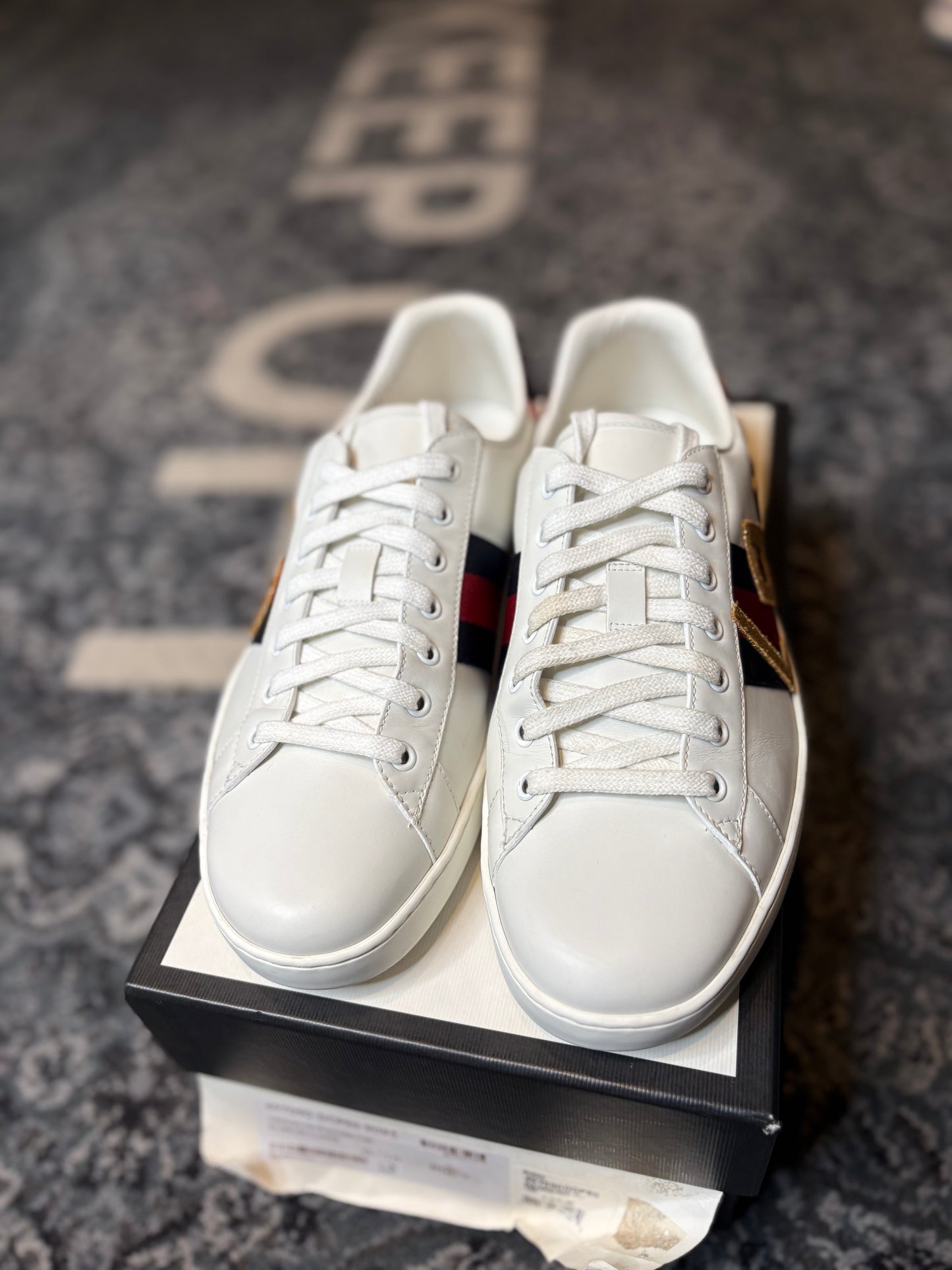 Gucci Wmns Ace “Loved” Clean Og Size 10G