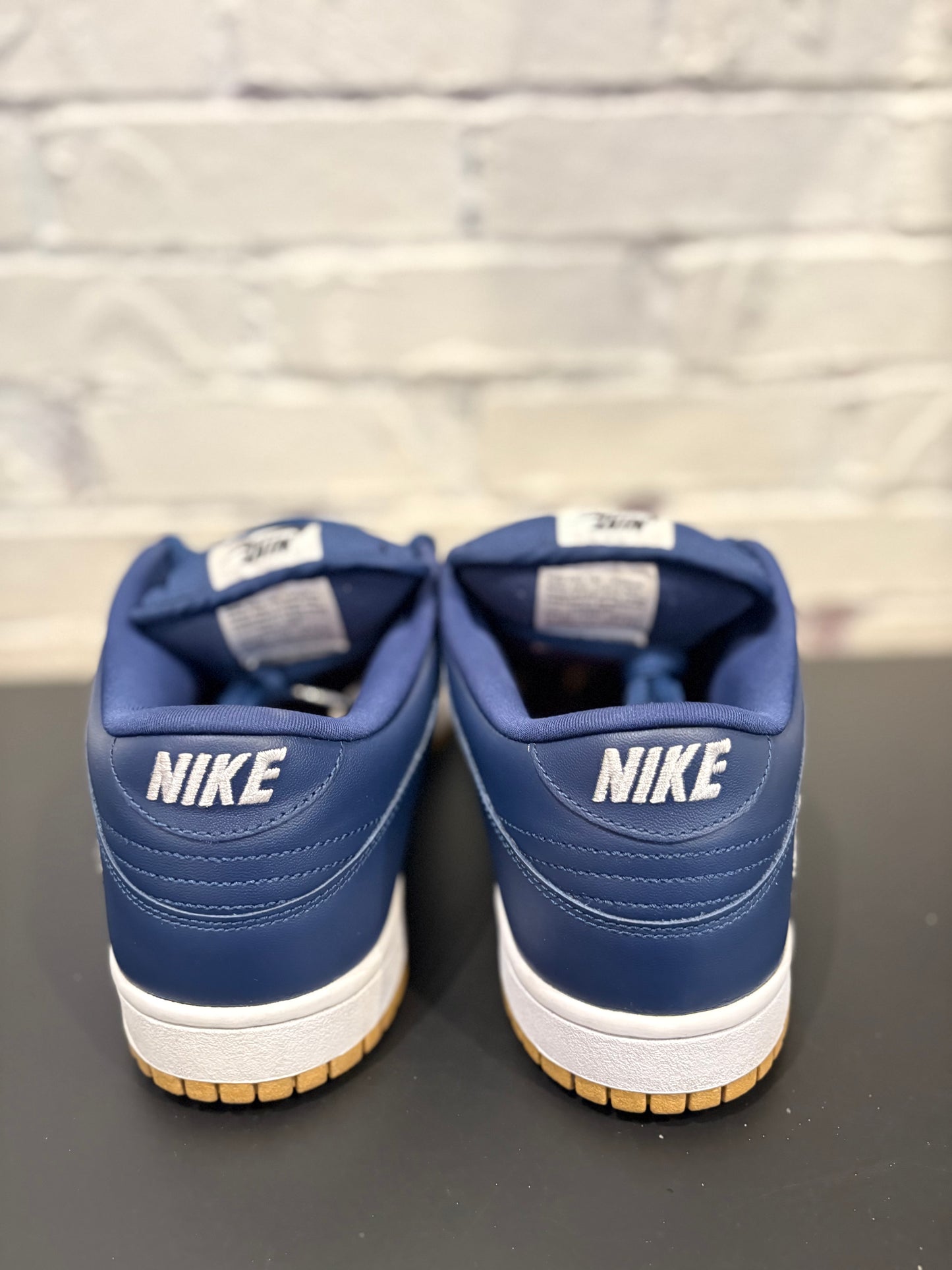 SB Dunk Low Supreme Jewel Swoosh Gold Clean NB Size 10.5