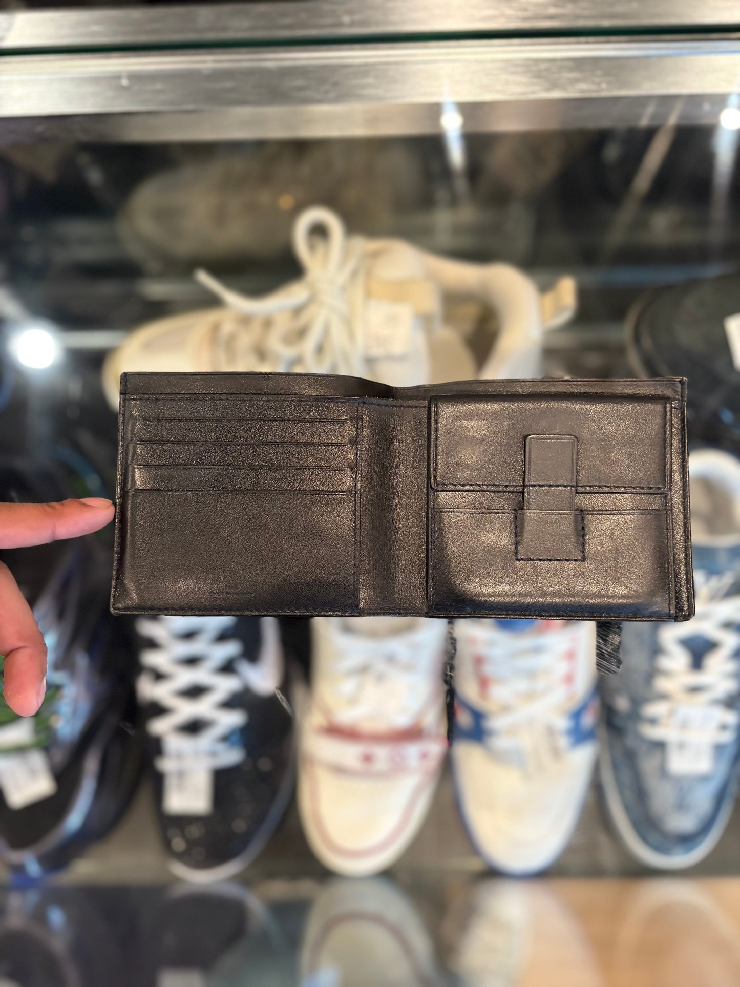 Goyard Black Bifold Wallet ￼