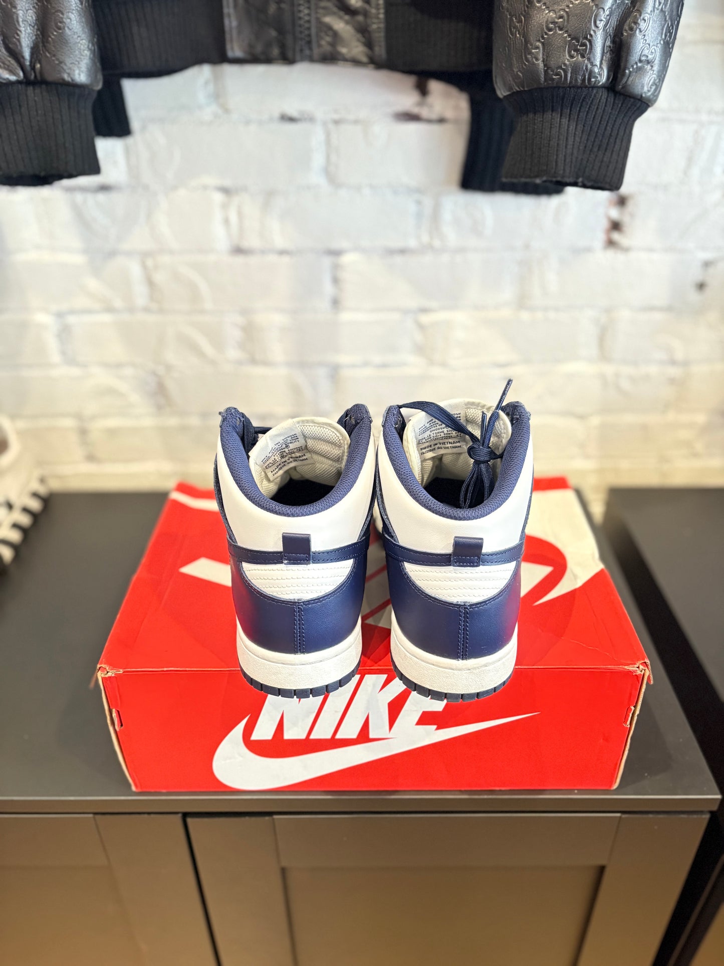 Nike Dunk High ‘Navy’ PO OG All Size 10