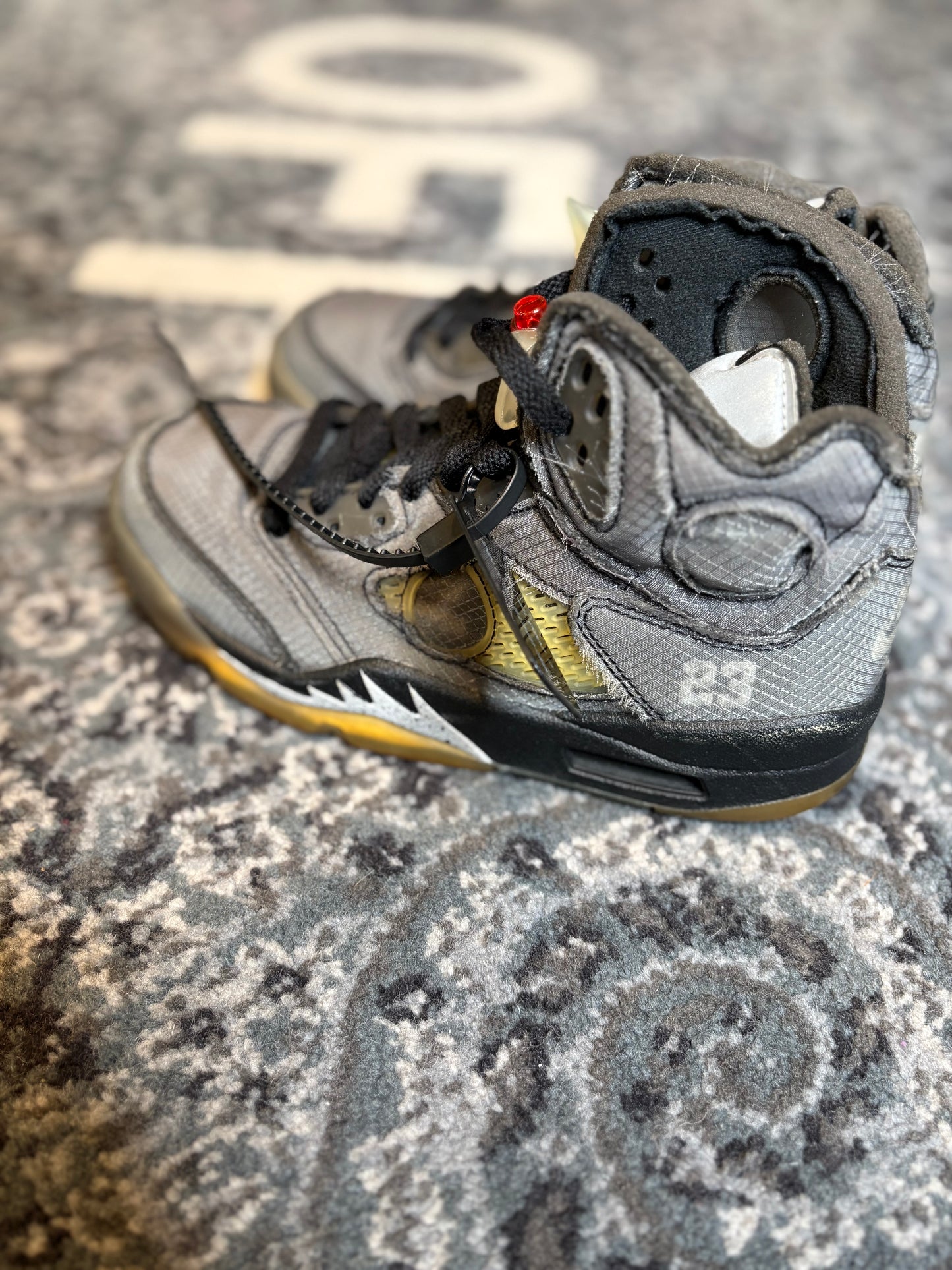 Jordan 5 Retro Off White “Muslin” NB CLEAN Size 5