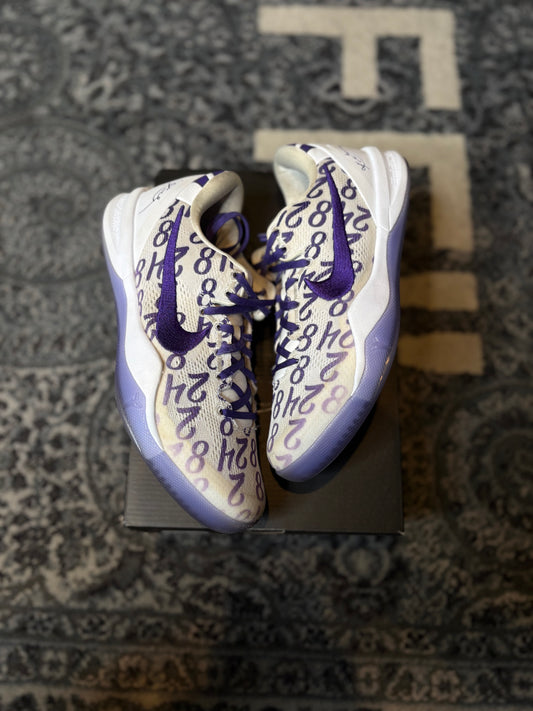 Kobe 8 Protro “Court Purple” Po Og Size 9.5